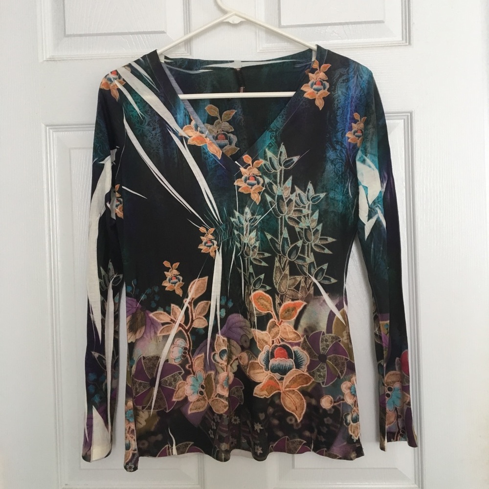 Mushka by Sienna Rose Inc. Print Long Sleeve Top